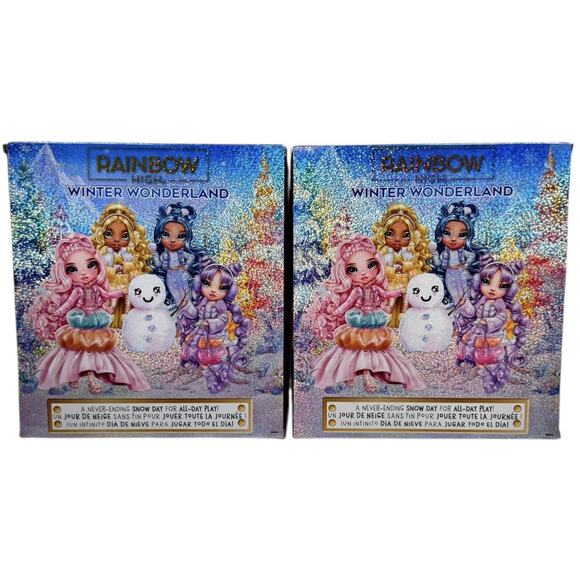 Skyler Rainbow High Doll How to Make The Snowman | TikTok Lot Of 2 Rainbow High Winter Wonderland Ella & Skylar~Snowman Kit ~ Color Reveal